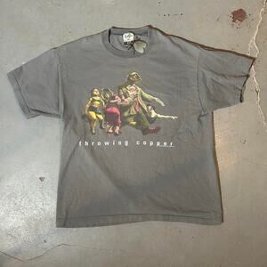 90s 1995 throwing copper band tee shirt